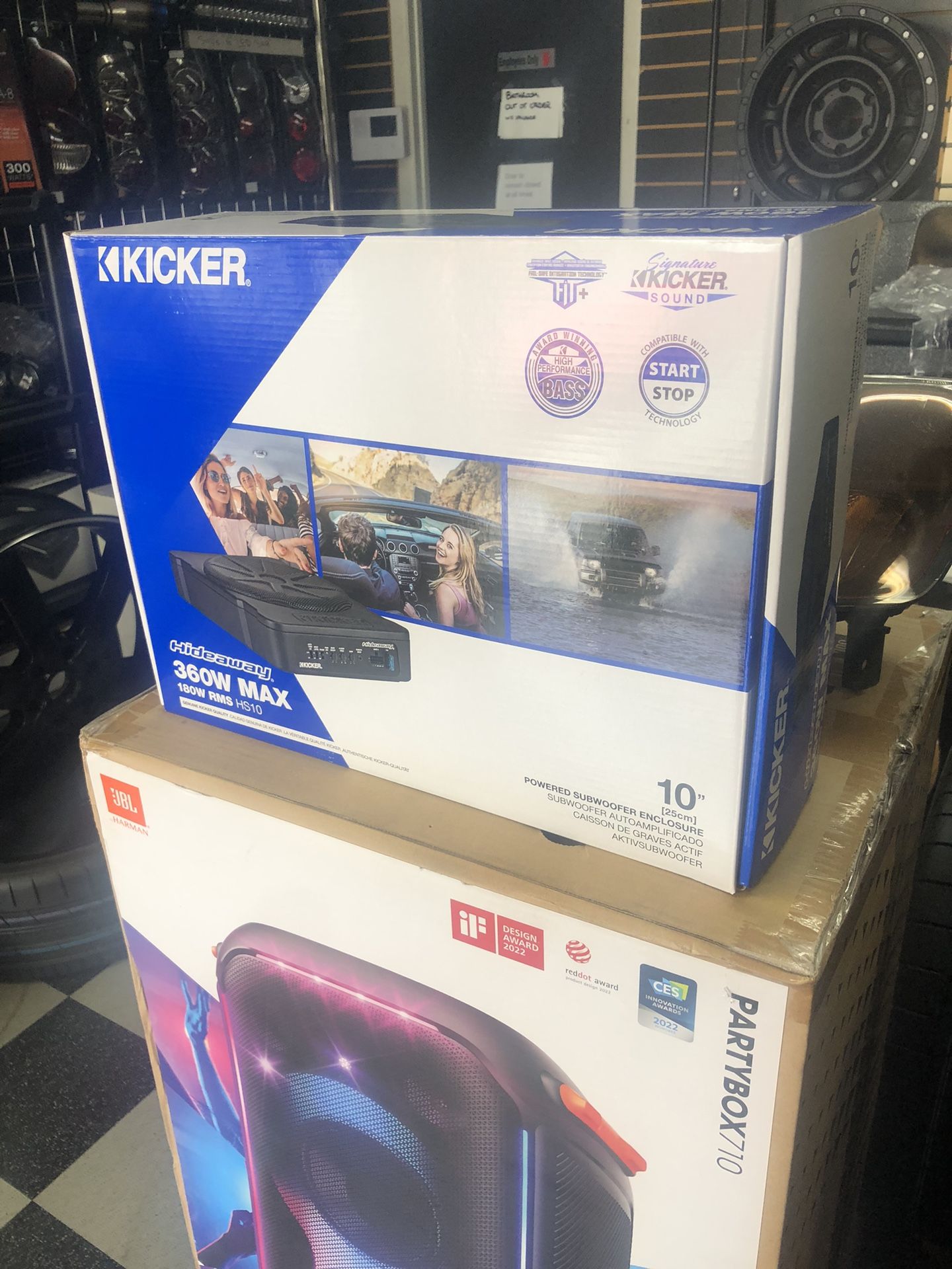 Kicker Hideaway 10 Inch Subwoofer On Sale For 329.99