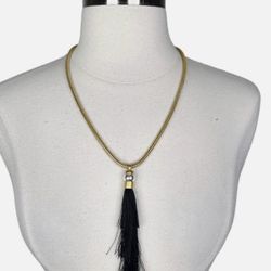 Rachel Zoe-Gracie Silk Tassel Necklace - NWT