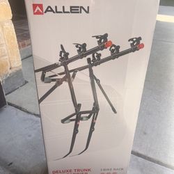 Allen Sports Deluxe 3-Bike Trunk Mounted Bike Rack Carrier, Model 103DN