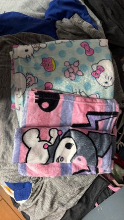 Hello Kitty, Kuromi Blankets