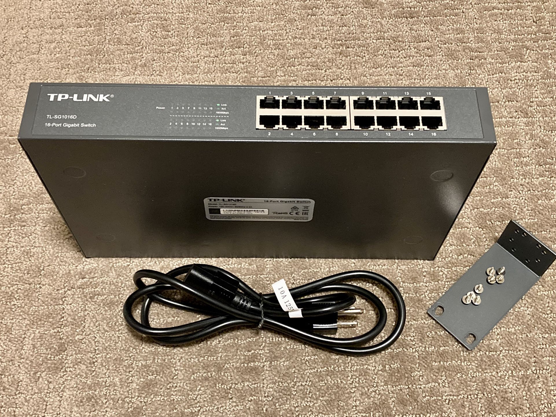 TP-Link 16 port unmanaged gigabit switch 