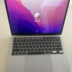 2020 Macbook Pro M1 8GB 256GB Space Grey 9 Cycles On Battery