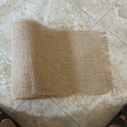 Burlap Partial Roll