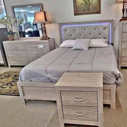 New 4pc Bedroom Set In Box Buy Now Pay Later $39 Down