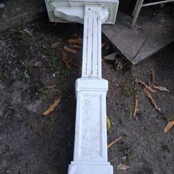 Buzón Plástico, Alto 52",Largo De La Caja 19",Ancho 7"