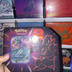 Pokemon Team Rocket Tin