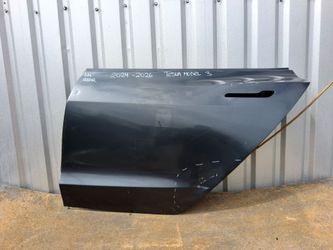2024-2025-2026 TESLA MODEL 3 LEFT SIDE REAR DOOR OEM USED #11982
