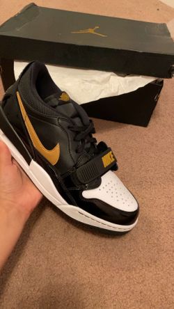 Air Jordan Legacy 312 Low "Black Metallic Gold"