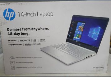 Brand New Sealed HP Intel Core i3 Laptop Silver