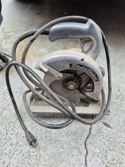 Vintage Black & Decker No 83 Heavy Duty Saw