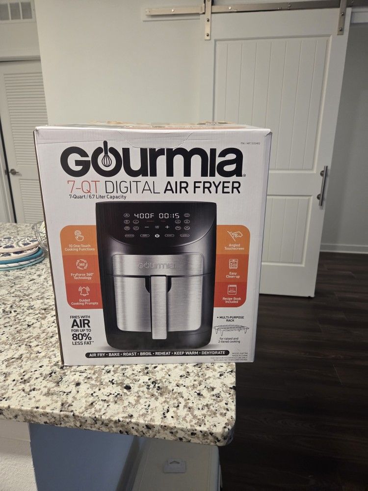 Gourmia 7 Qts Airfryer,  Almost New , Rarely Used