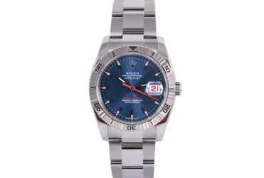 2007 Rolex Datejust Turn-O-Graph 36mm - 116264 (Blue)