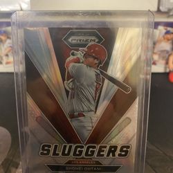 Prizm Shohei Ohtani Sluggers Holo