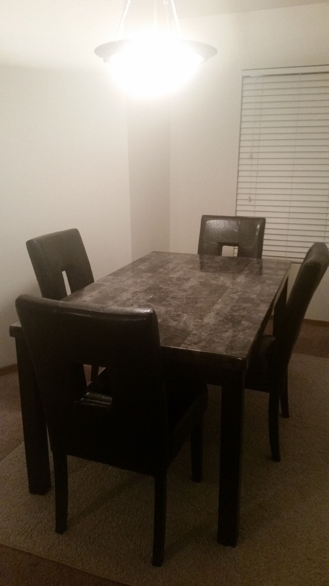 Dining Room Table And 4 Chairs