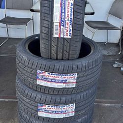 225/40/18 AMERICAN ROAD  (4 TIRES NEW) INCLUDED INSTALLATION AND BALANCING (PROMOTION)✅