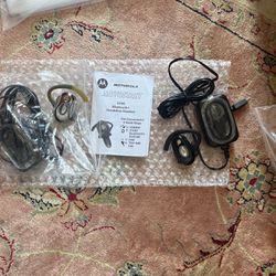 Motorola Bluetooth Hands free Headset, Set Of 2 With Charger, $30