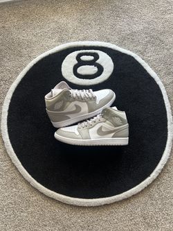 Jordan 1 Mid Linen Multiple Sizes