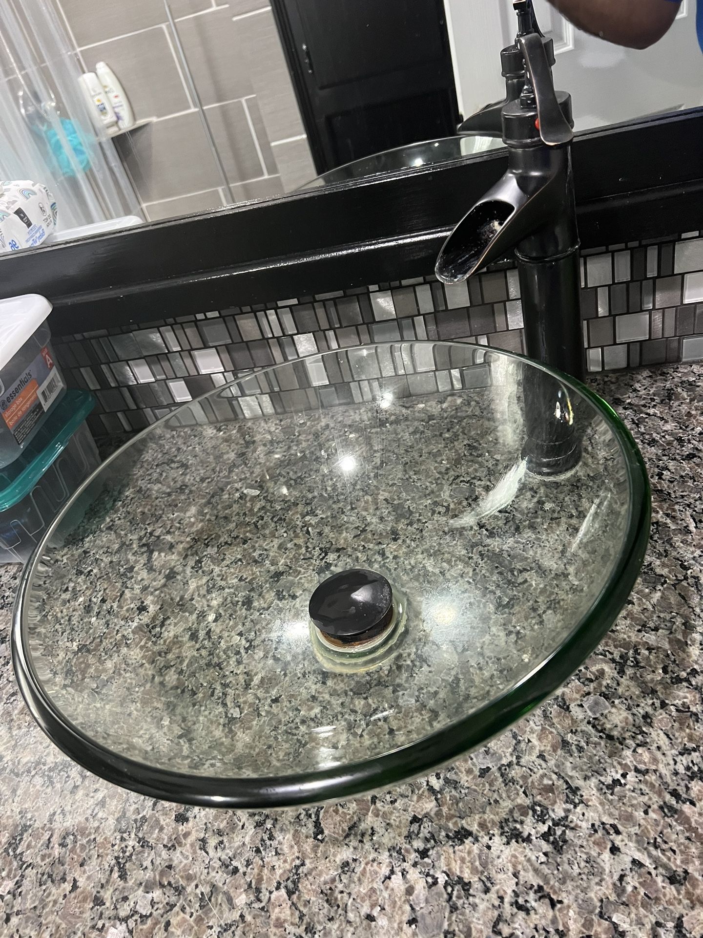 Used Bathroom Sink With Faucet