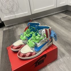 Off white Customs Air Jordan’s 1985