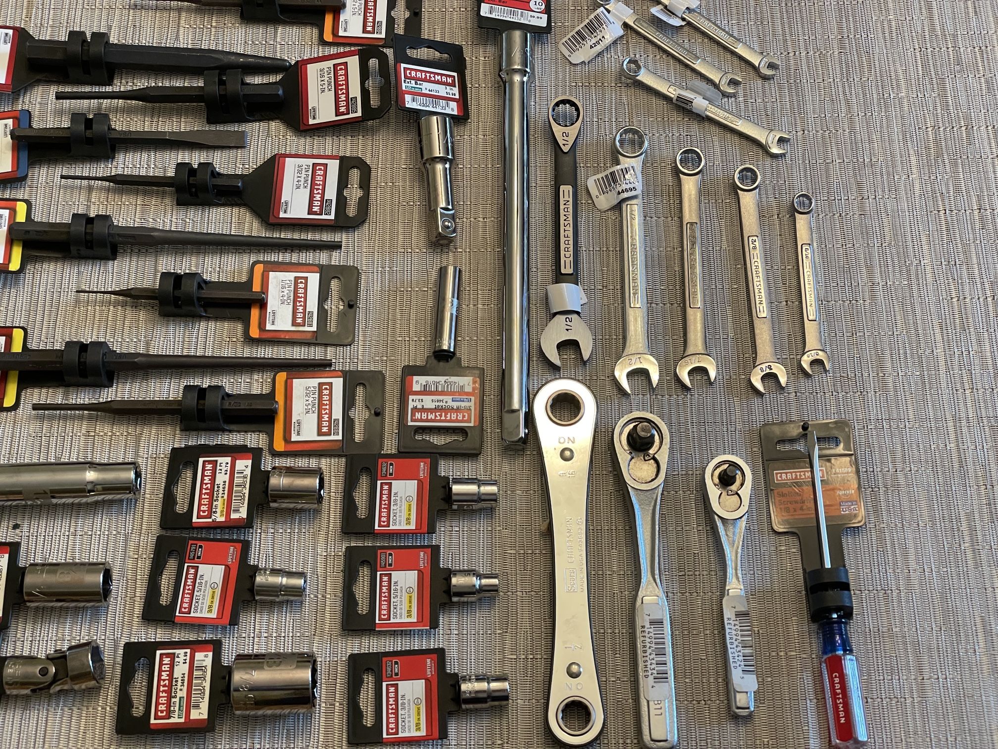 Lot Of Brand New Craftsman Tools