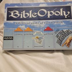 BRAND NEW BIBLEOPOLY GAME 