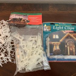 Christmas / Holiday Light Clips - 185 pc - All-In-One, Universal C7 & C9 -New