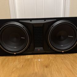 Rockford Fosgate P2-2X12 With R5001XD 500w Amp