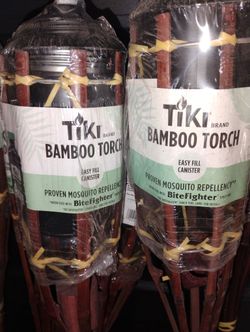 Tiki Bamboo Torch