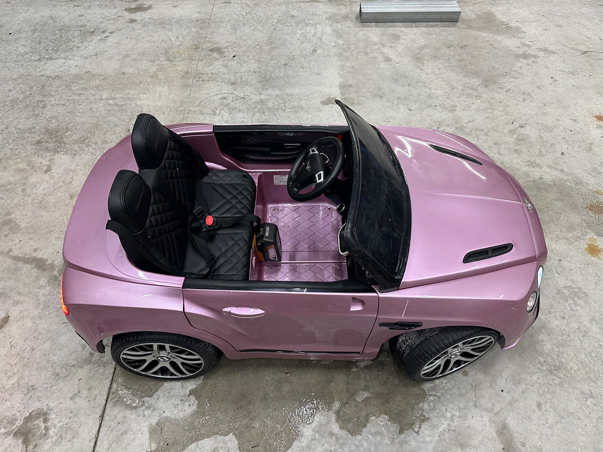 2 Seater Bentley Continental Ride On Car For Children W/Magic Cars
