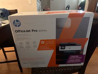 HP OfficeJet Pro 8034e All-in-One Printer