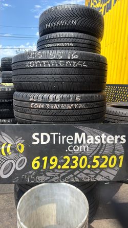 2 Continental tires (205-55-16)