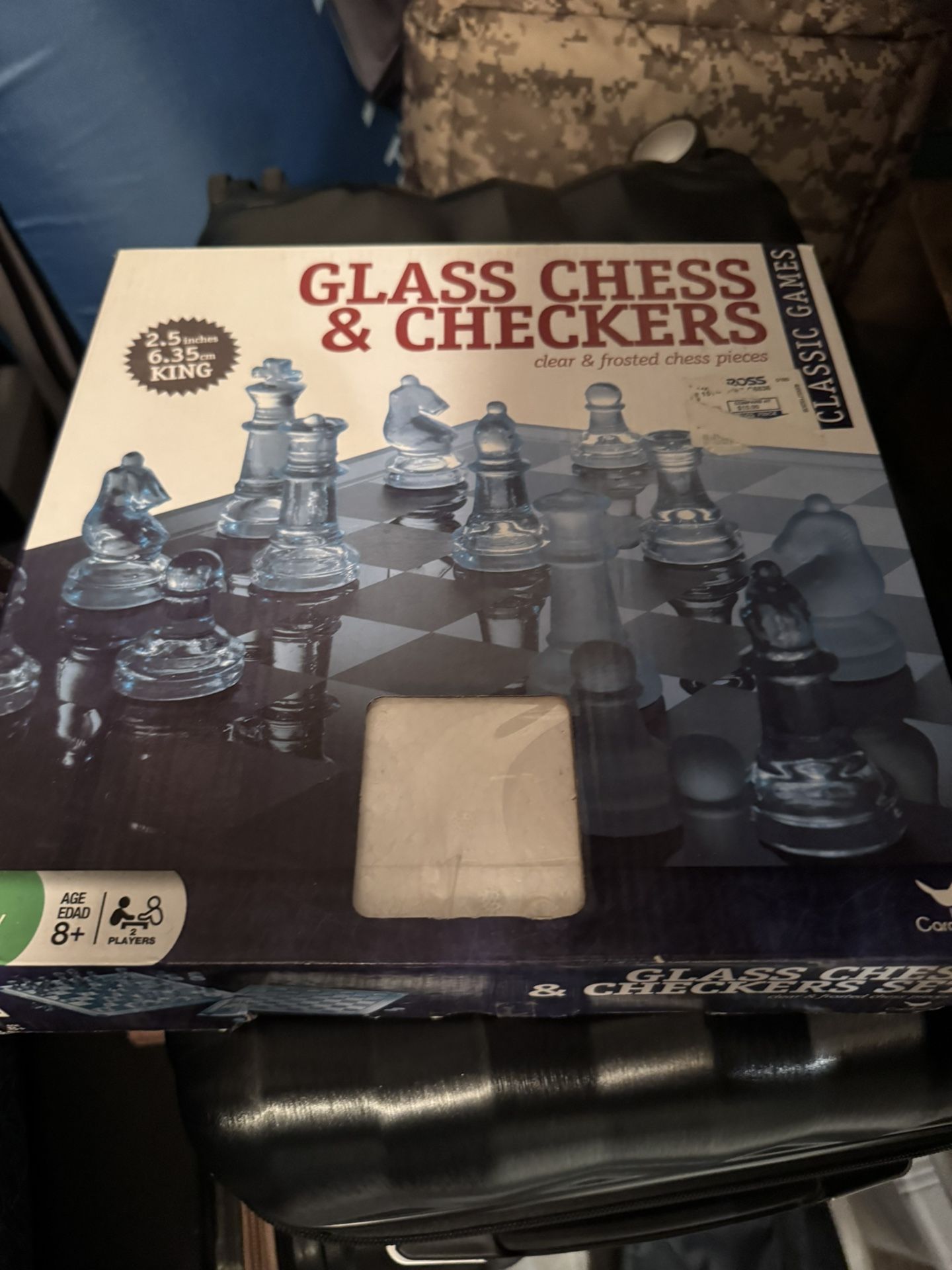 Chess Set Glass 