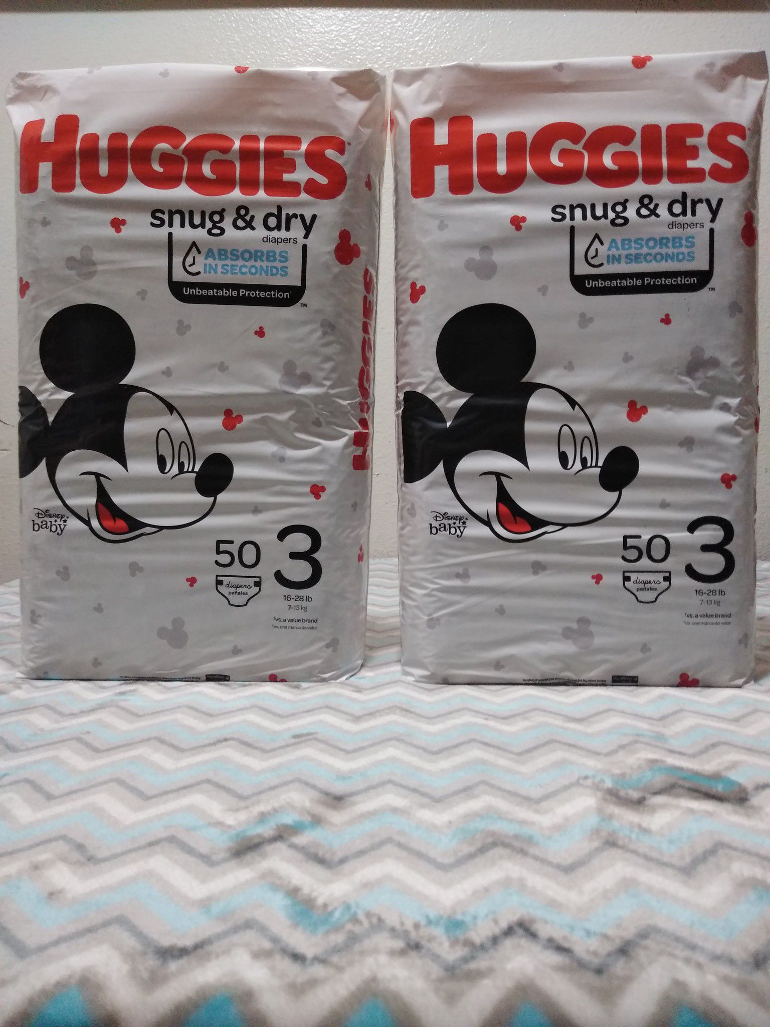 Huggies snug &dry size 3