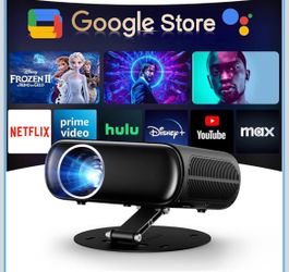 Open Box Like New Goiaey C26 Smart Projector – 4K Support, Android TV