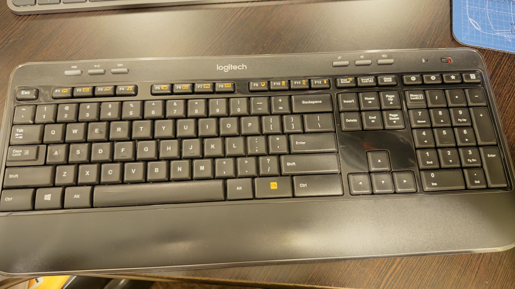Logitech Wireless Keyboard And Mouse