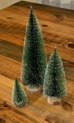3pc Pipe Cleaner Christmas Trees
