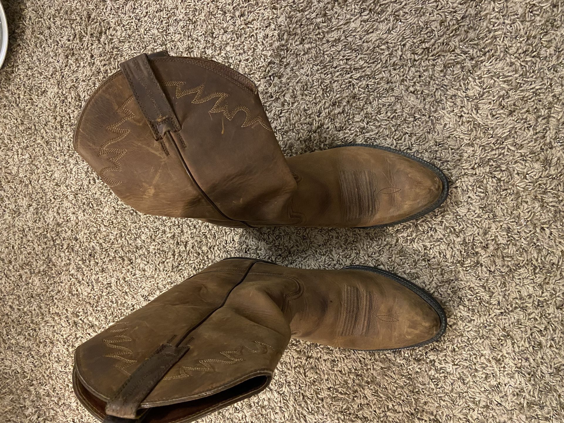 Men’s Leather Cowboy Boots