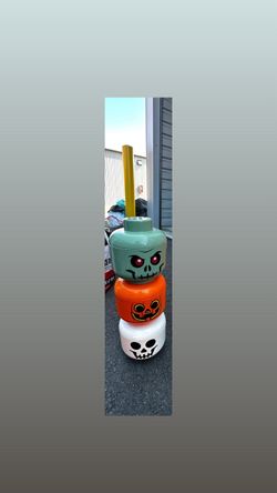 LEGO Halloween Minifigure Head Storage Stack mini