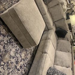 Stone Medium Bovarian Sectional /couch /Living room set