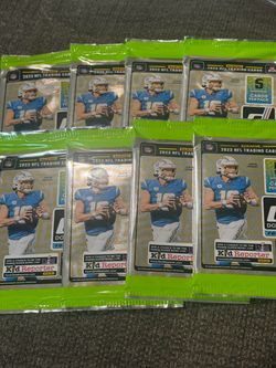 2023 Panini Donruss Football 8 Sealed Gravity Packs 5 Cards Each NFL 40 Cards