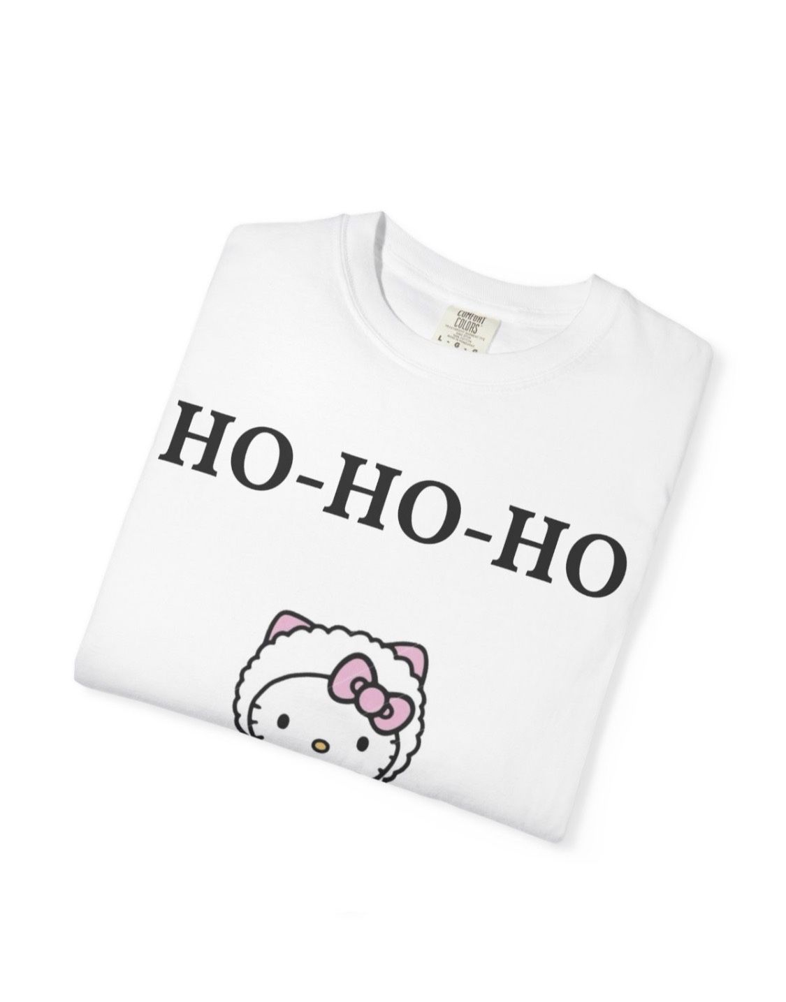 Hello Kitty Holiday Tee - “HO-HO-HO this is a ho” Christmas T-Shirt Copy Link To Purchase