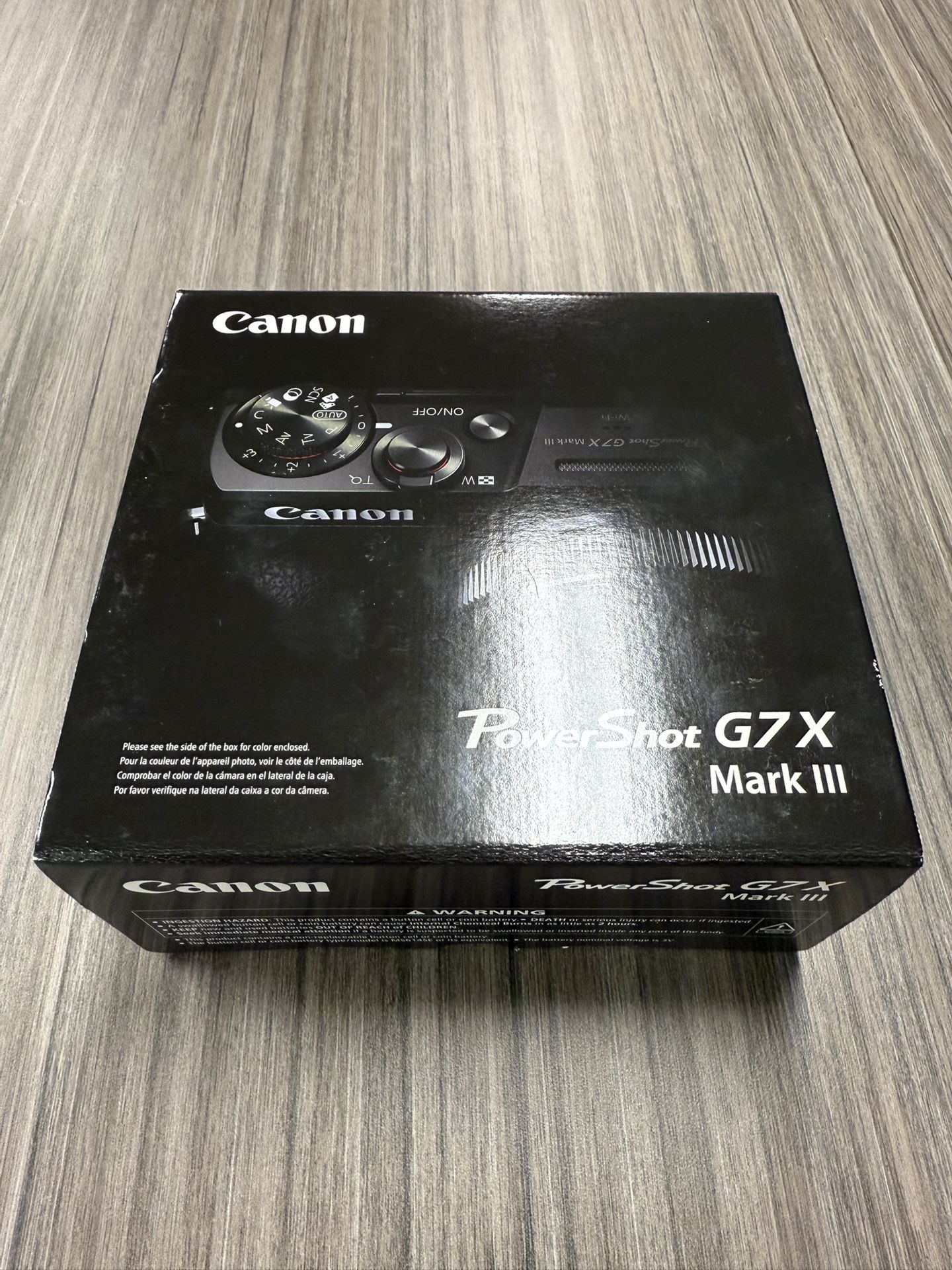Canon G7X Mark III Silver