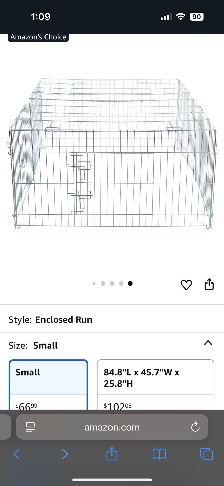 Rabbit Outdoor Playpen.