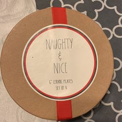 Rae Dunn By Magenta Ceramic Plates