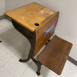 Antique School Desk