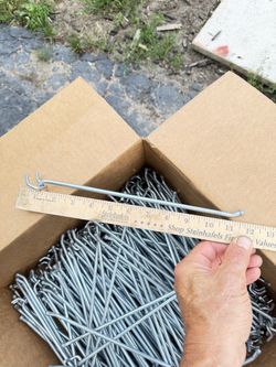PEG BOARD 12 inch heavy duty .50 each  $25 for 50 qty