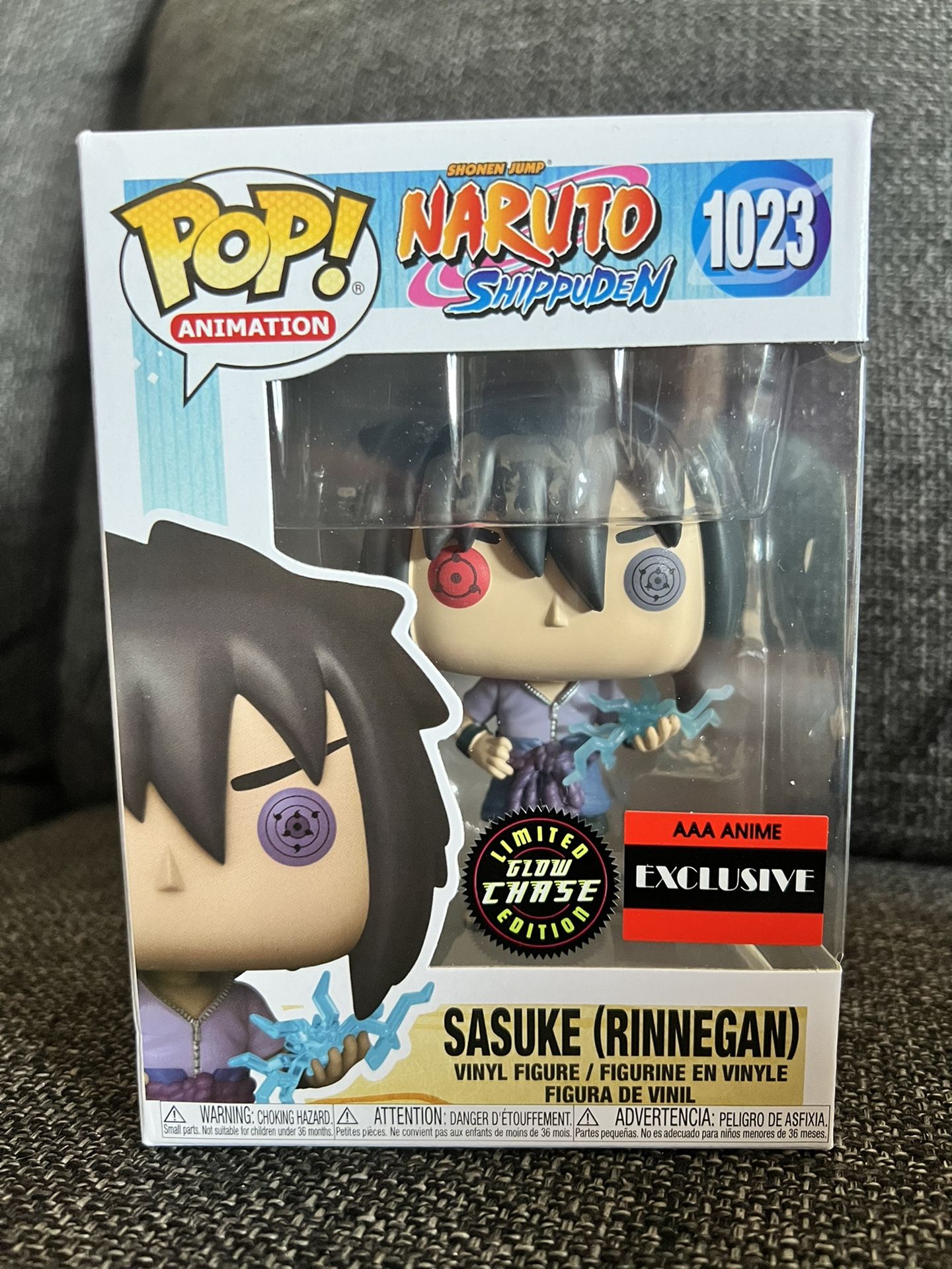 Funko Pop! Naruto Shippuden: Sasuke Uchiha Rinnegan AAA Exclusive 