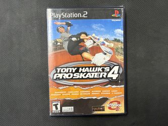 Tony Hawk's Pro Skater 4 (Sony PlayStation 2, PS2, 2002) Complete CIB Tested