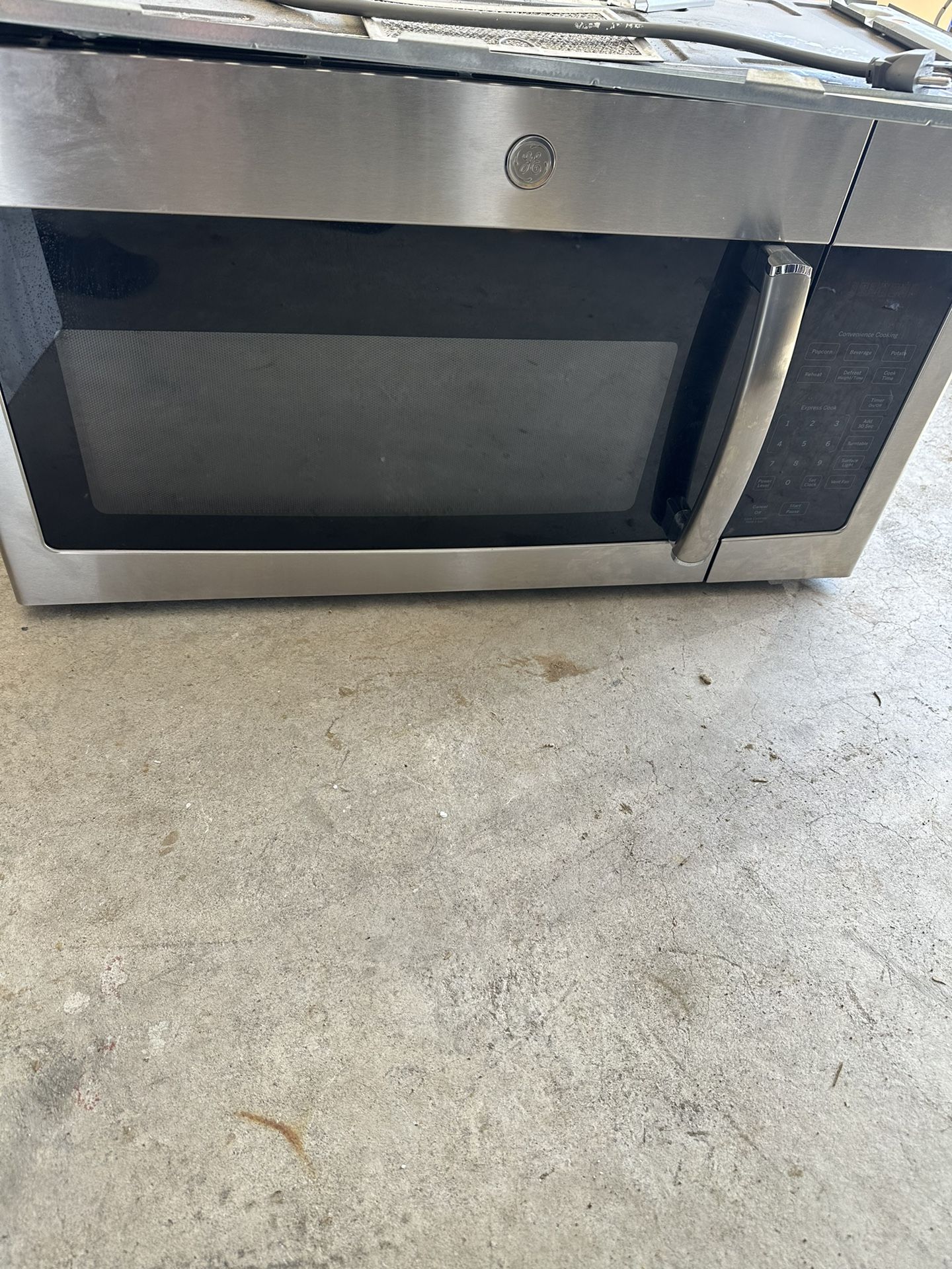 GE 30” Over Range microwave