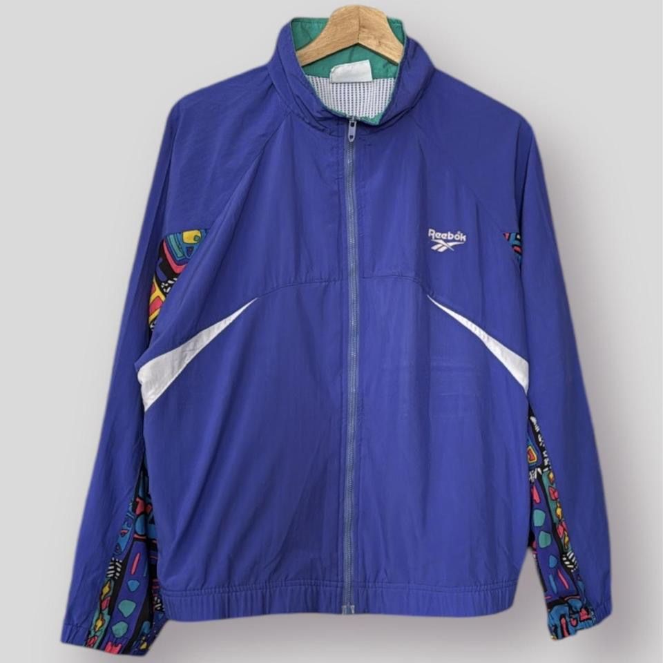 VINTAGE REEBOK WINDBREAKER JACKET SIZE SMALL